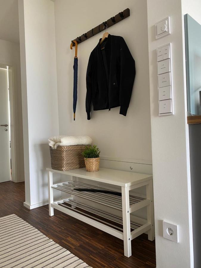 Modernes Apartment Am Hafen Mit Seeblick Grossraeschen Exteriér fotografie
